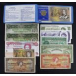 British Commonwealth (11), Queen Elizabeth II portraits, comprising Australia 1 Dollar (2), 1
