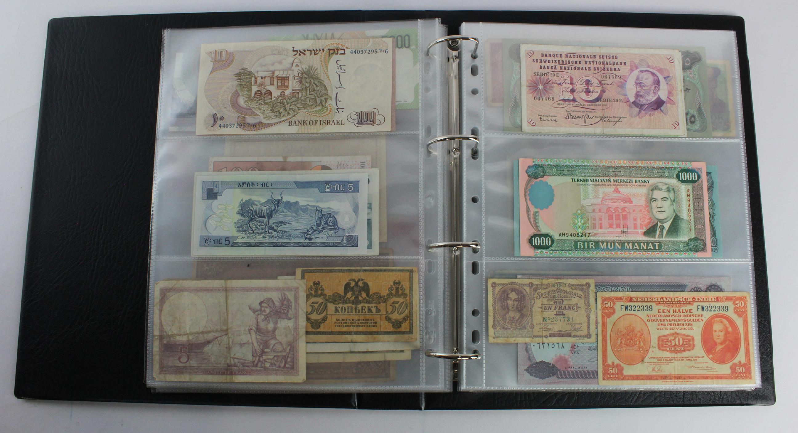 World (133), an album of mixed world notes in slipcase to include Mafeking Seige note, Mauritius 1 - Image 19 of 41