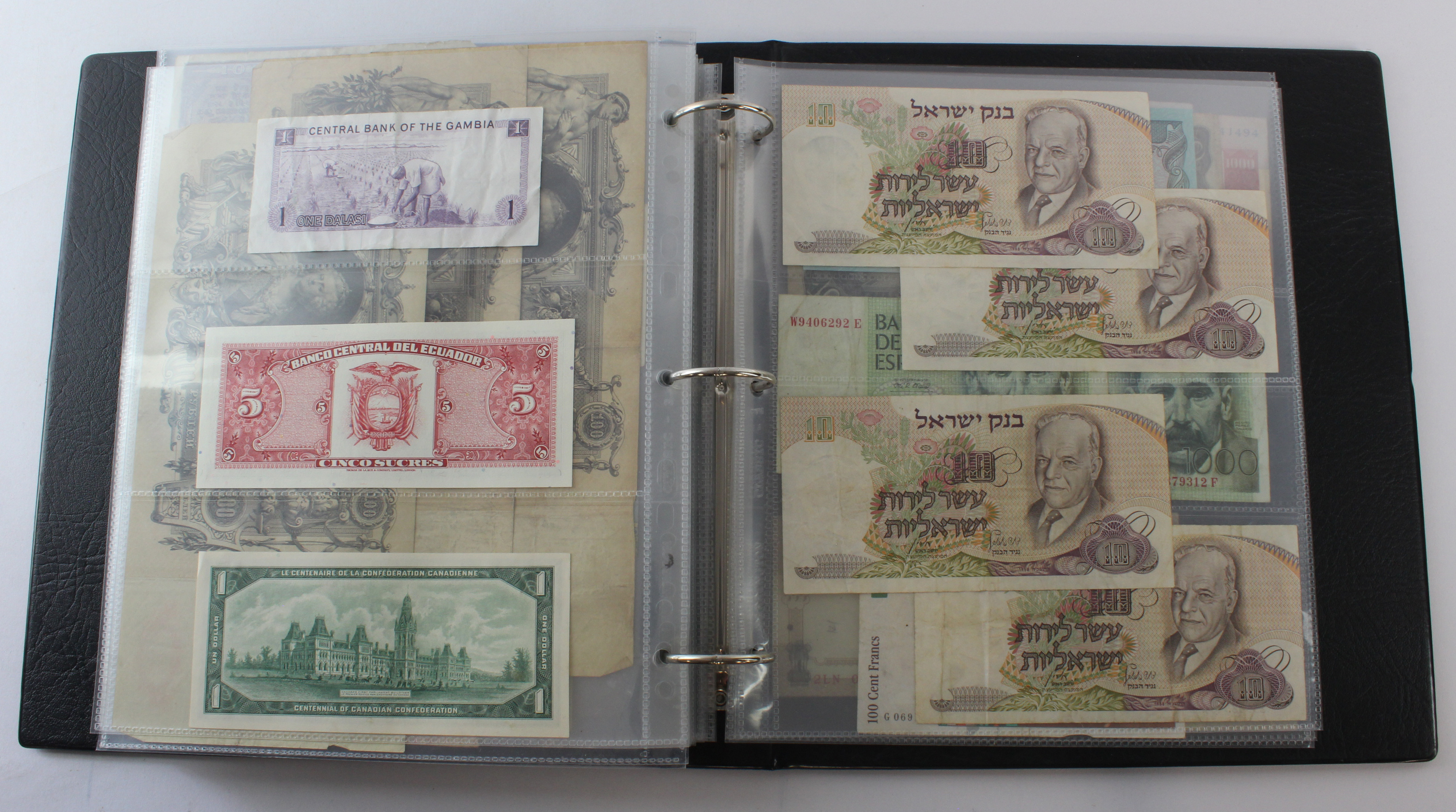 World (164), an album of mixed world notes to include a group of King George VI from East Africa, - Image 35 of 39