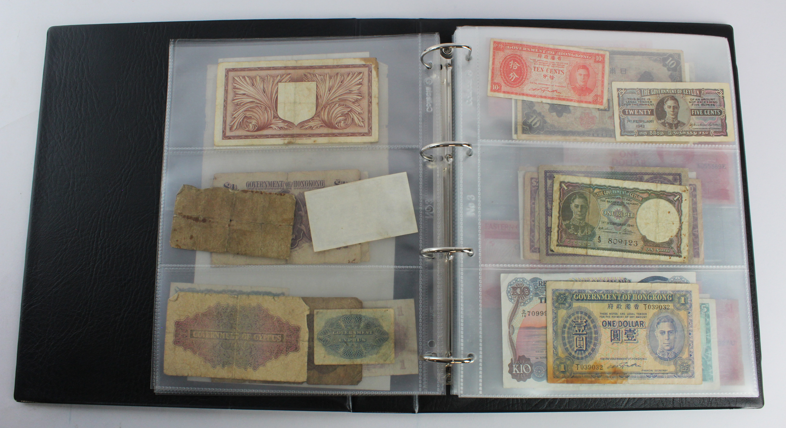World (133), an album of mixed world notes in slipcase to include Mafeking Seige note, Mauritius 1 - Image 6 of 41
