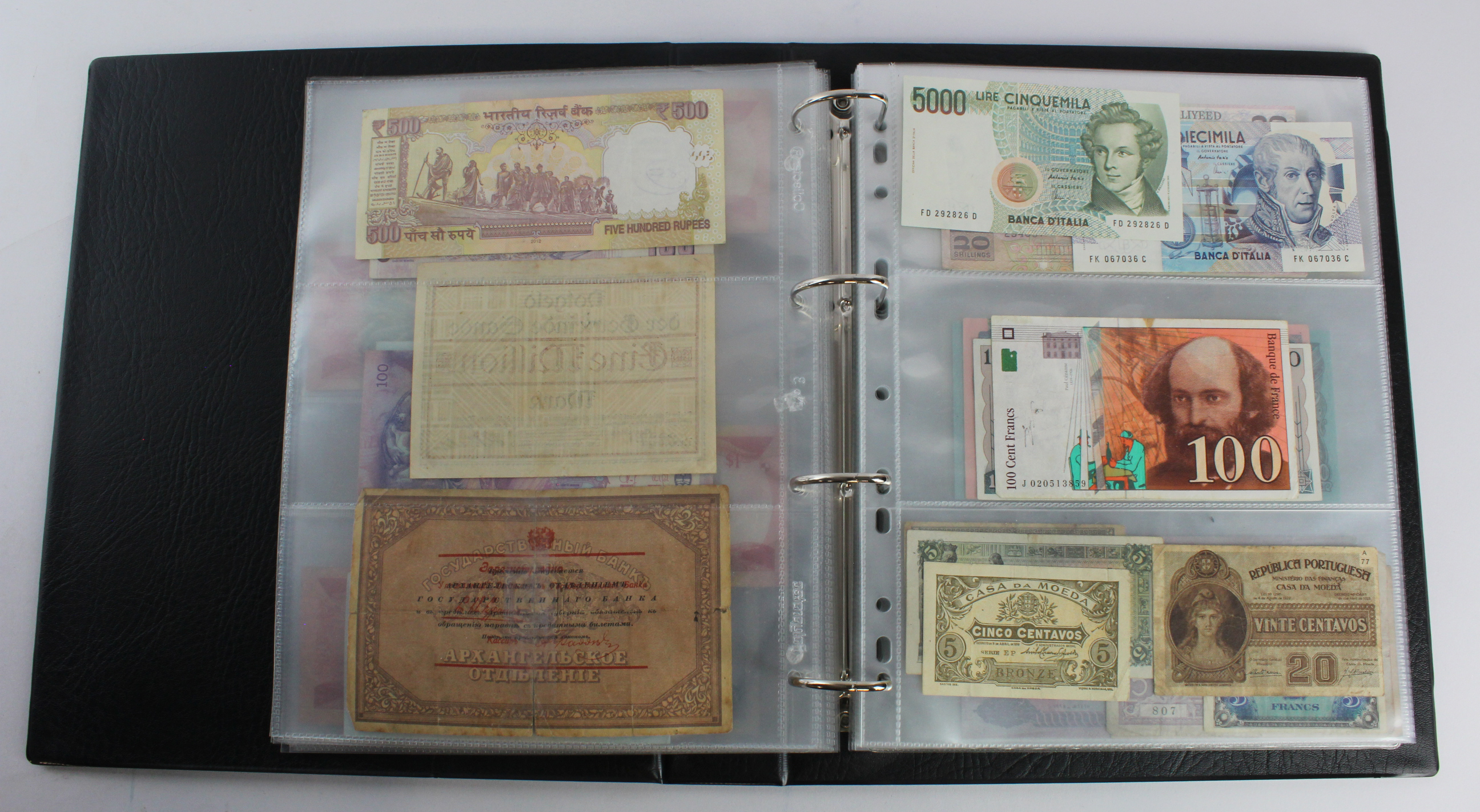 World (133), an album of mixed world notes in slipcase to include Mafeking Seige note, Mauritius 1 - Image 16 of 41