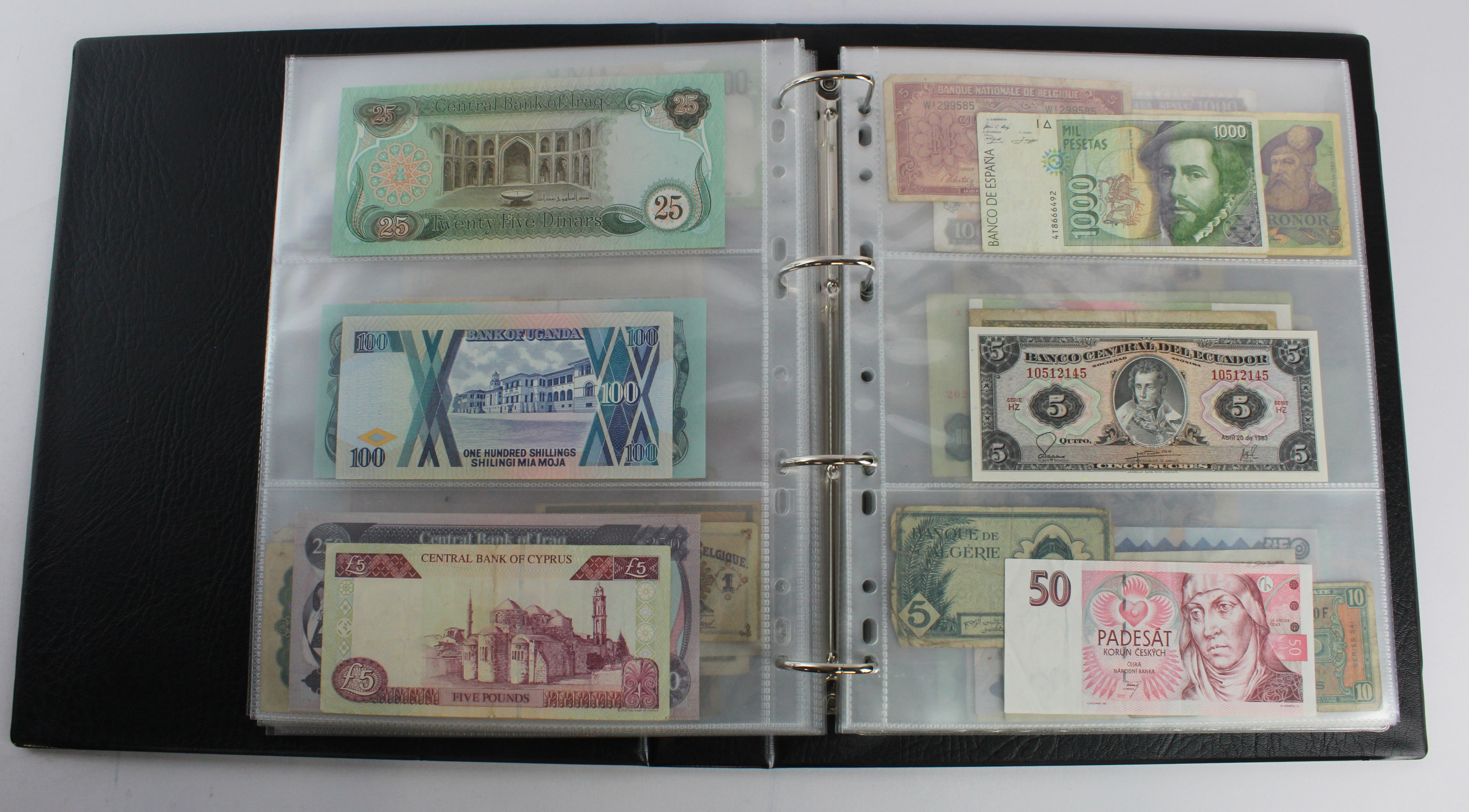 World (133), an album of mixed world notes in slipcase to include Mafeking Seige note, Mauritius 1 - Image 22 of 41