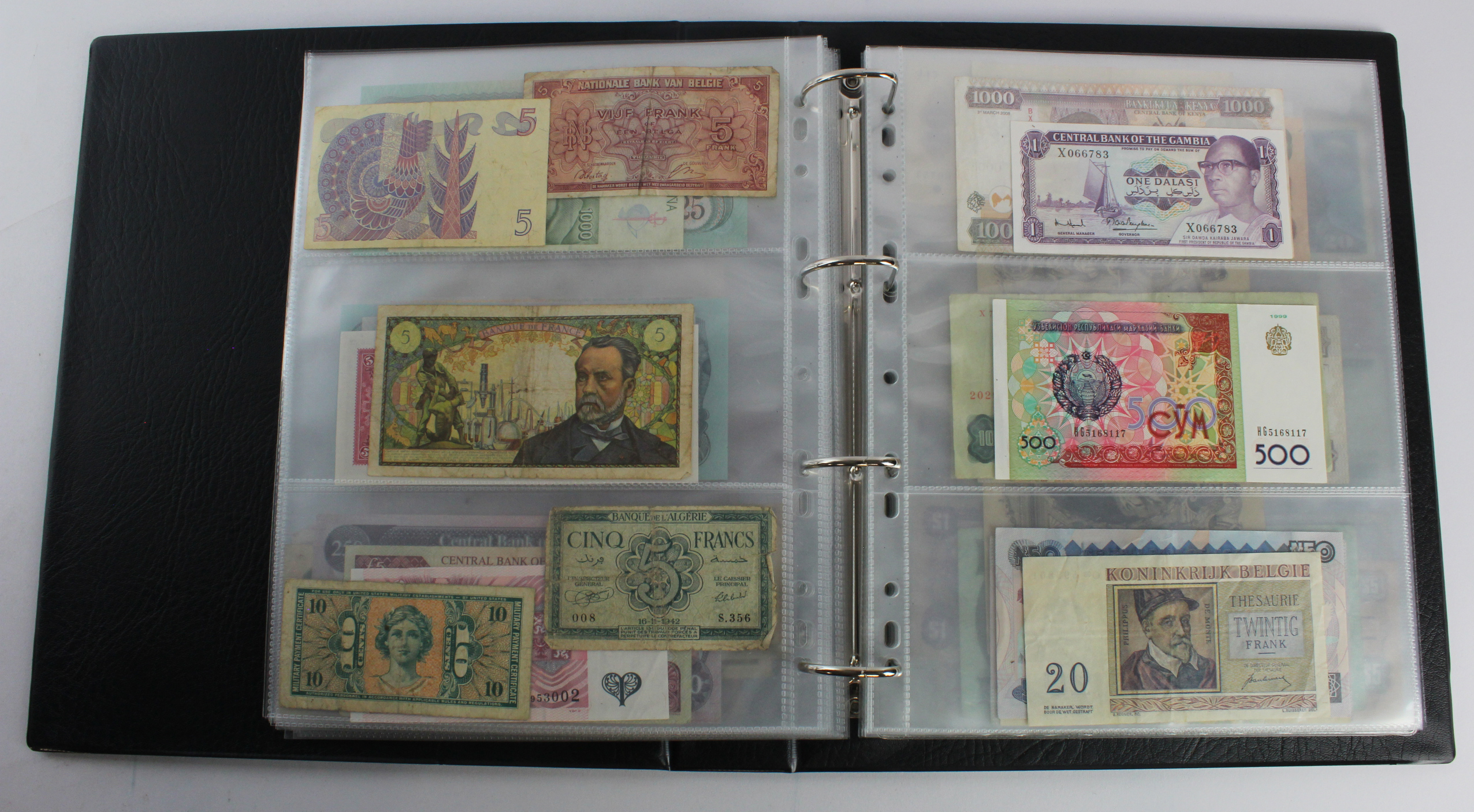 World (133), an album of mixed world notes in slipcase to include Mafeking Seige note, Mauritius 1 - Image 24 of 41