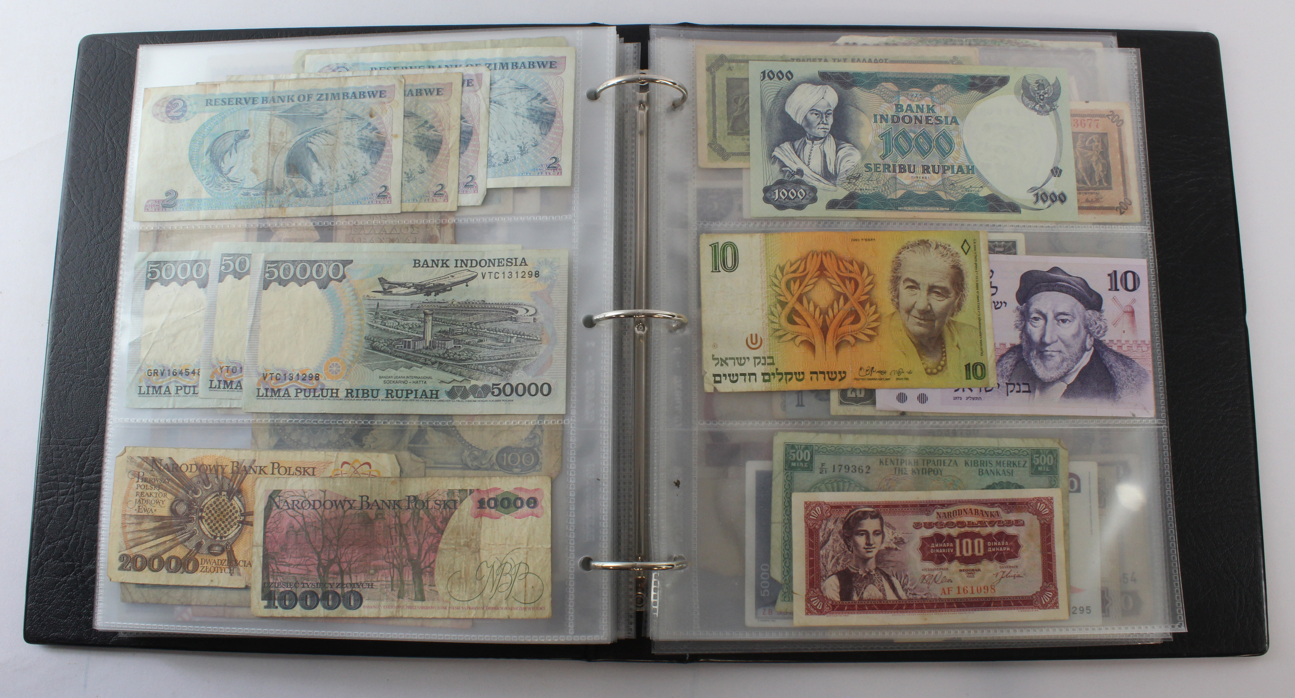 World (164), an album of mixed world notes to include a group of King George VI from East Africa, - Image 28 of 39