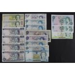 Isle of Man, Jersey (17), Isle of Man 9 notes, 50 Pence and 1 Pound signatures Stallard, Paul,