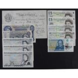 Bank of England (11), a group of 5 Pounds comprising Beale white fiver dated 1950, O'Brien Lion &