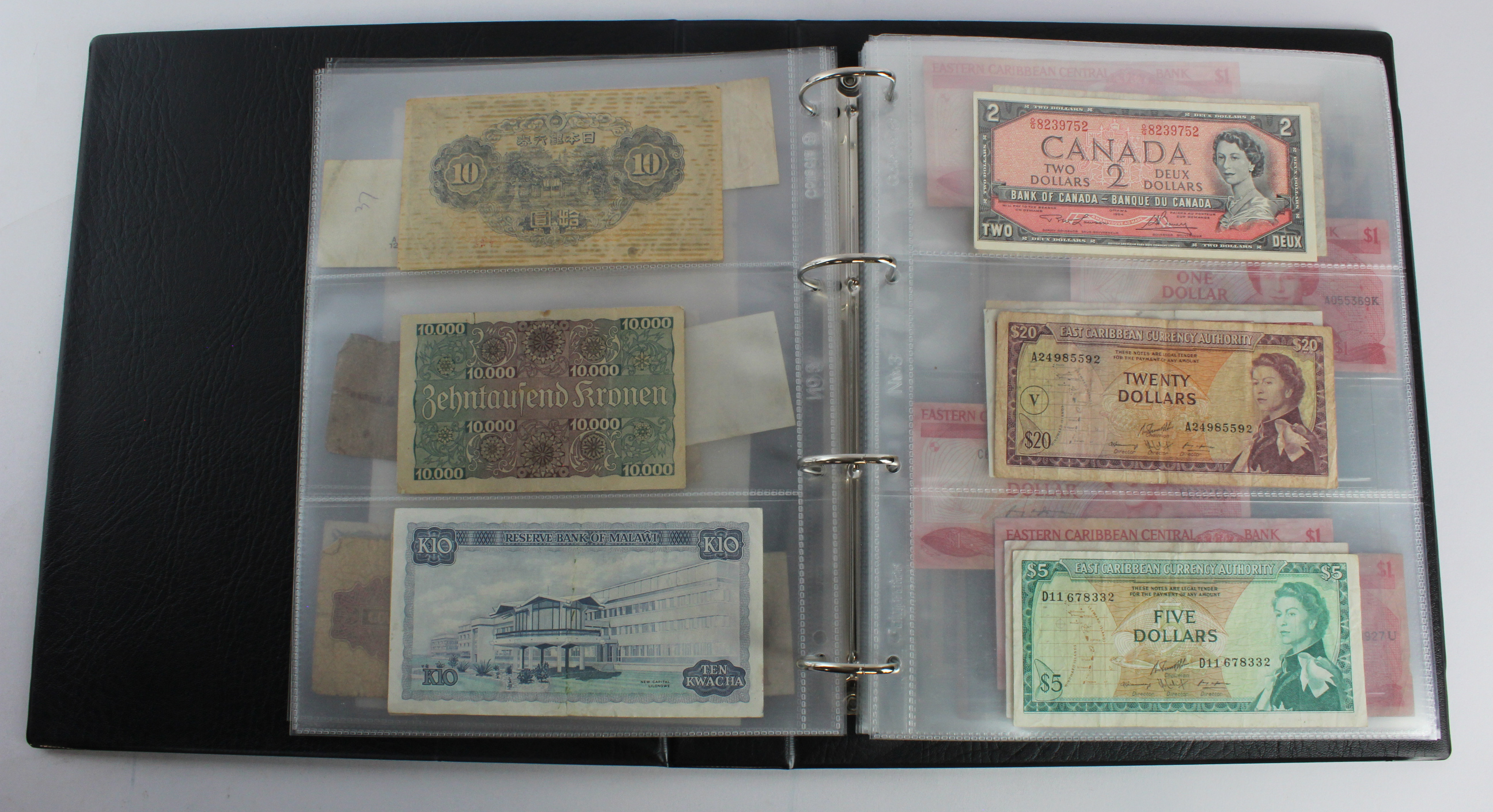 World (133), an album of mixed world notes in slipcase to include Mafeking Seige note, Mauritius 1 - Image 8 of 41