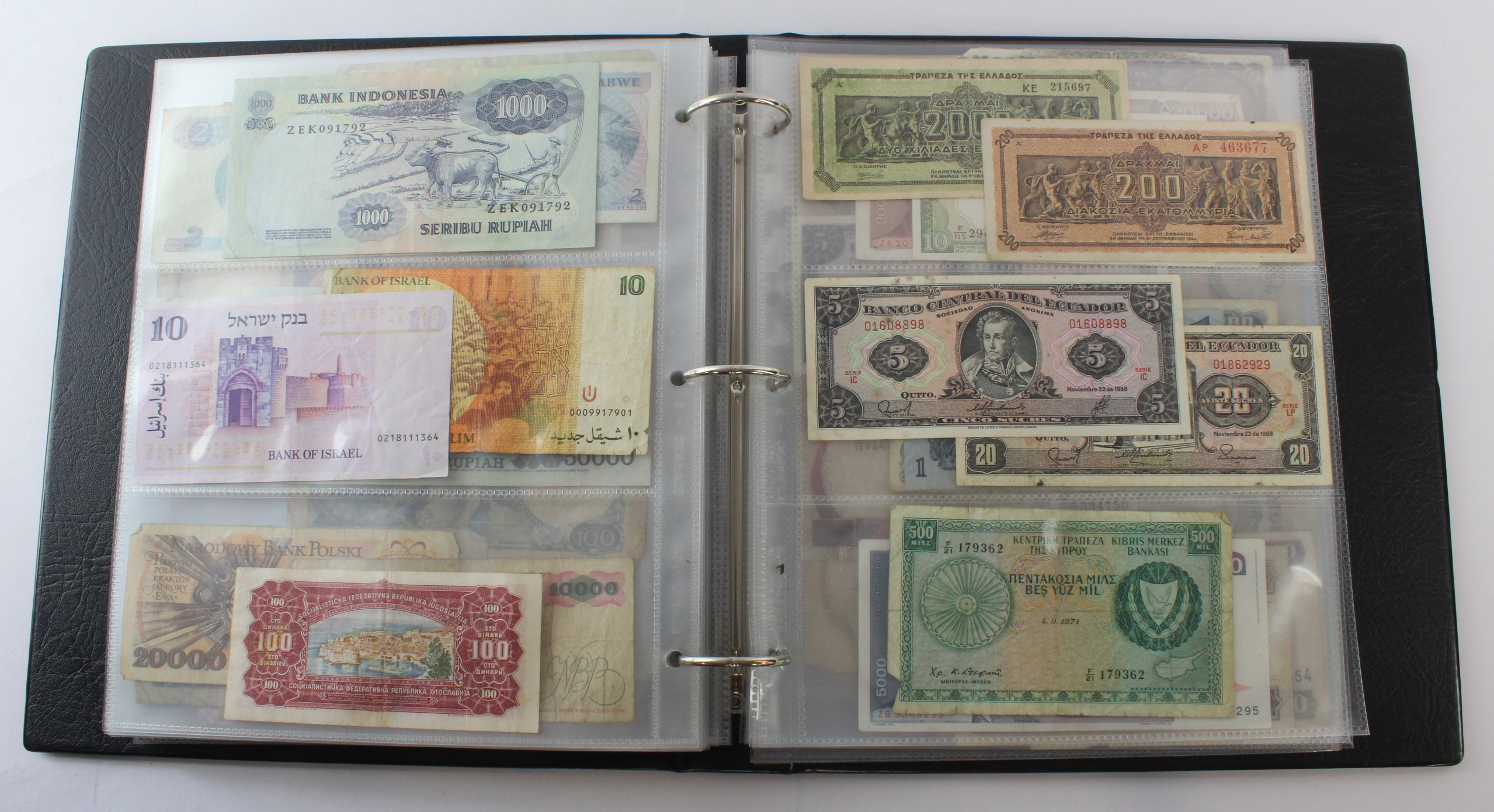 World (164), an album of mixed world notes to include a group of King George VI from East Africa, - Image 29 of 39