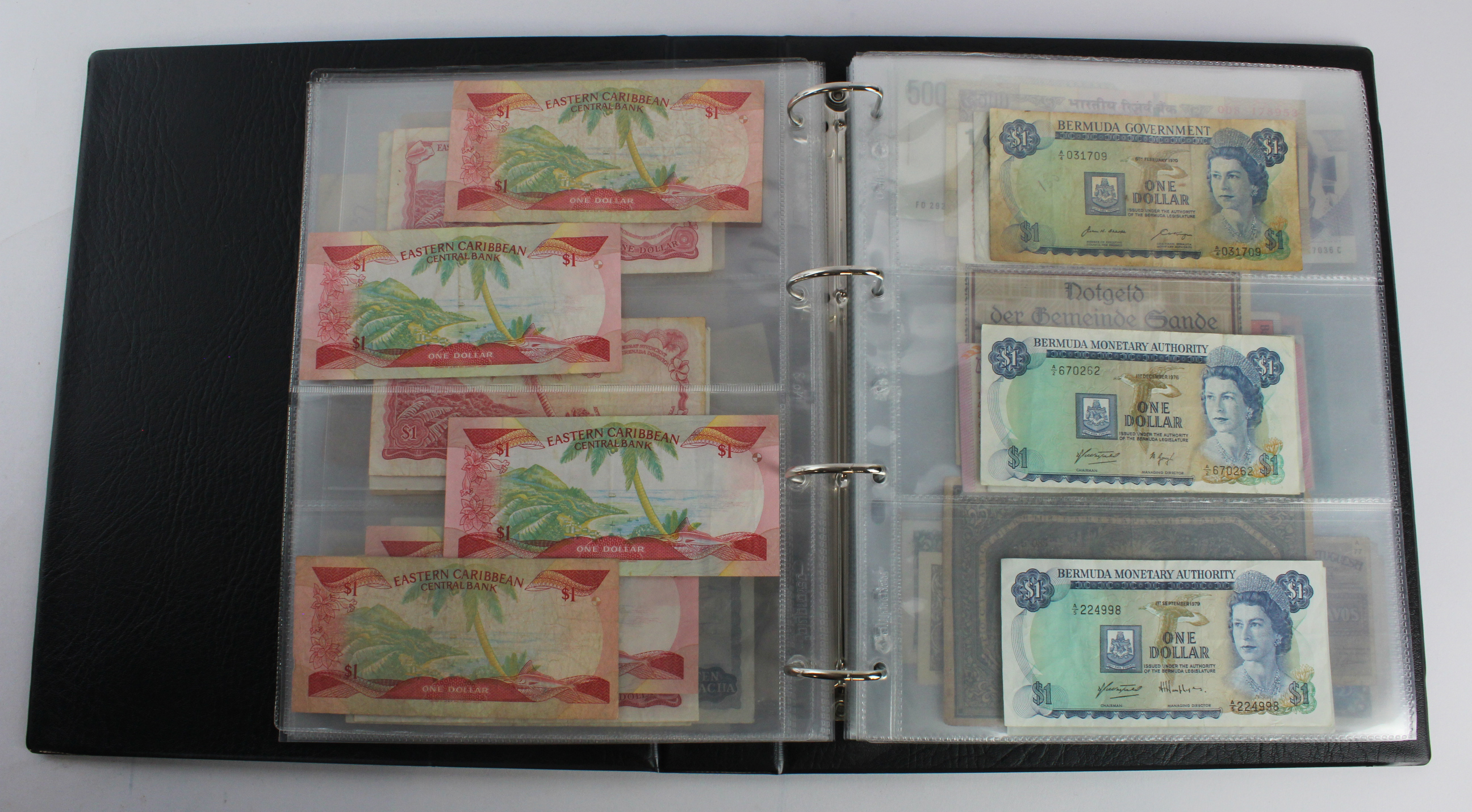 World (133), an album of mixed world notes in slipcase to include Mafeking Seige note, Mauritius 1 - Image 12 of 41