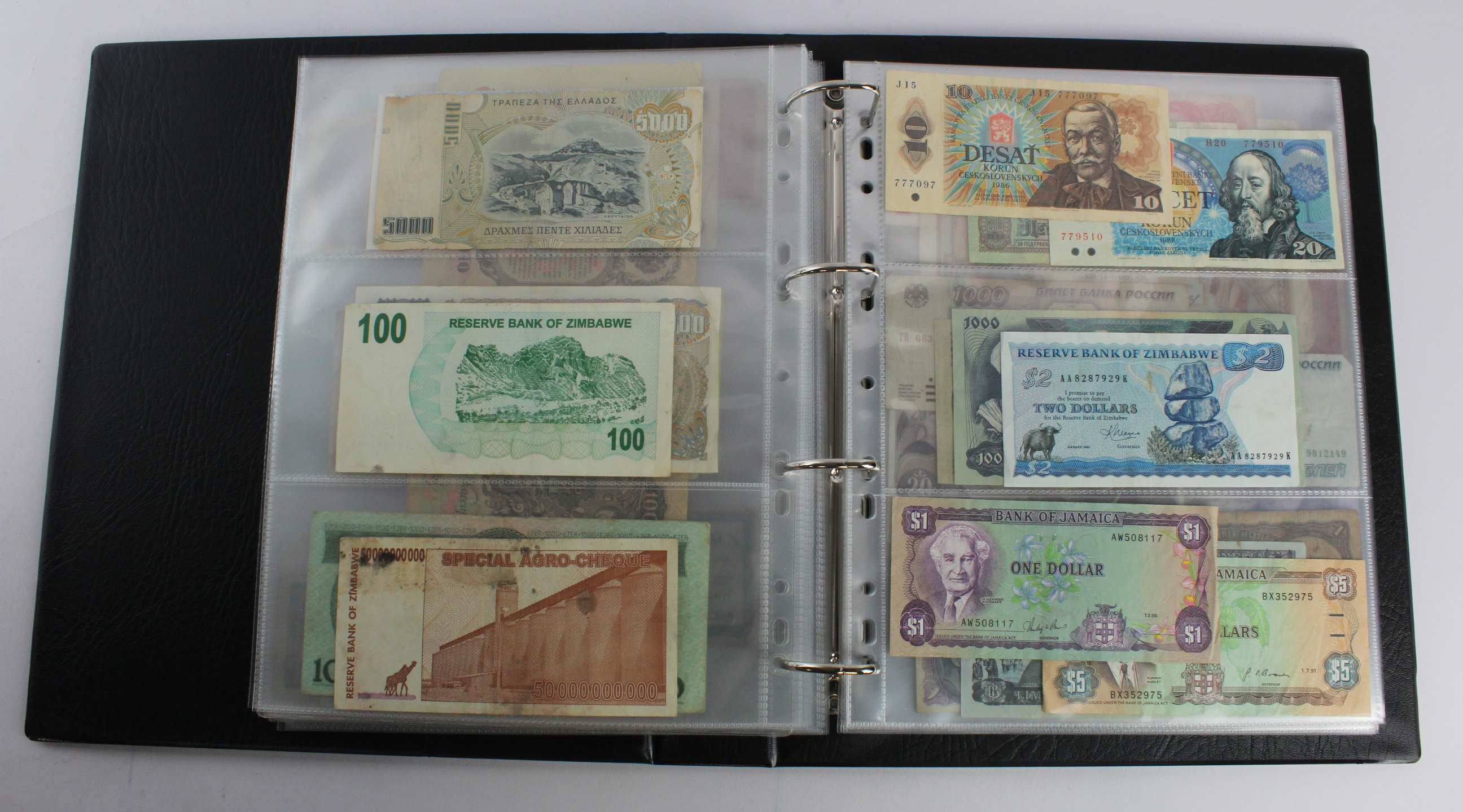 World (133), an album of mixed world notes in slipcase to include Mafeking Seige note, Mauritius 1 - Image 31 of 41