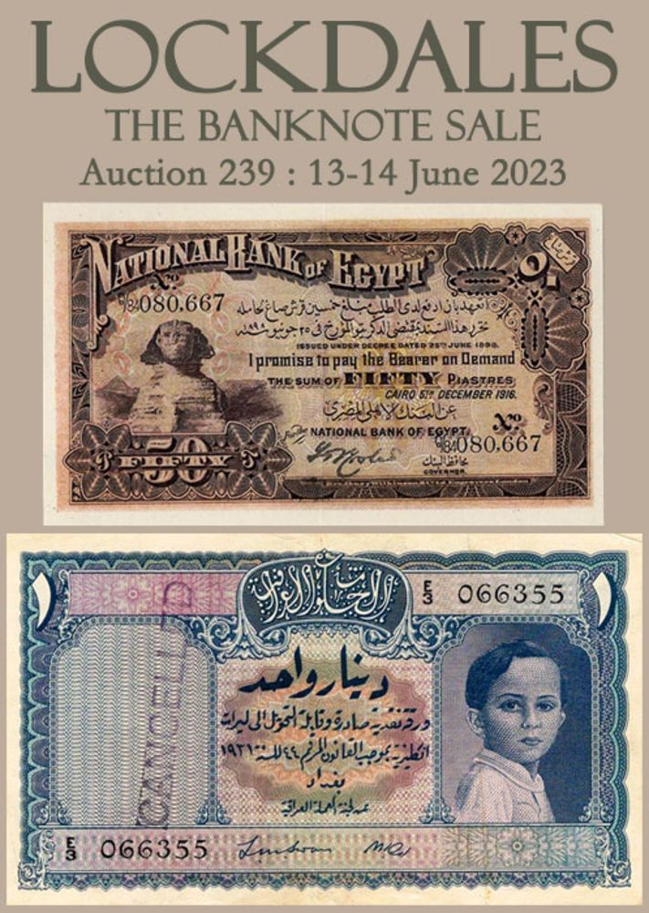 Banknote Sale, Auction #239