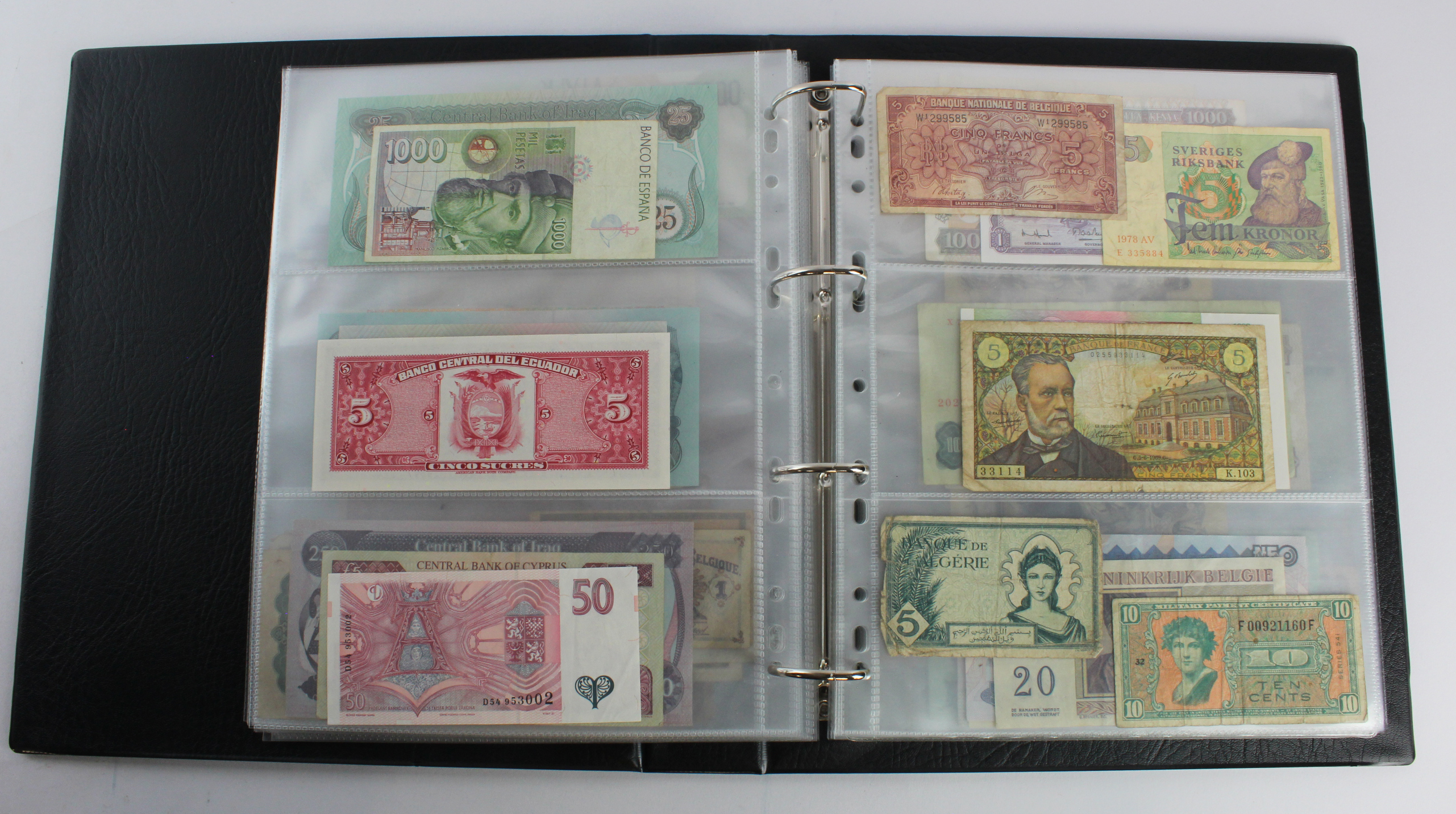 World (133), an album of mixed world notes in slipcase to include Mafeking Seige note, Mauritius 1 - Image 23 of 41