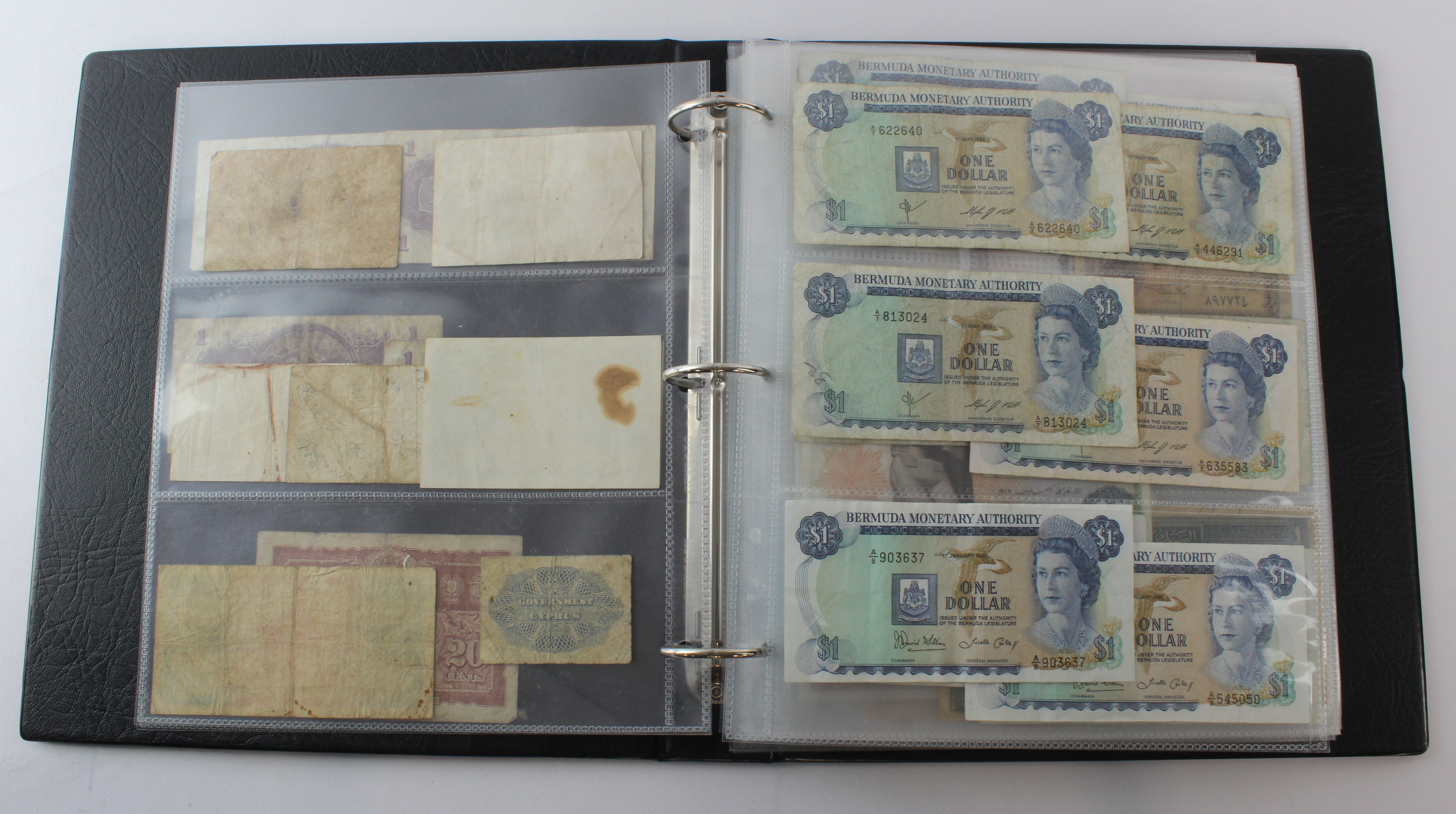 World (164), an album of mixed world notes to include a group of King George VI from East Africa, - Image 4 of 39
