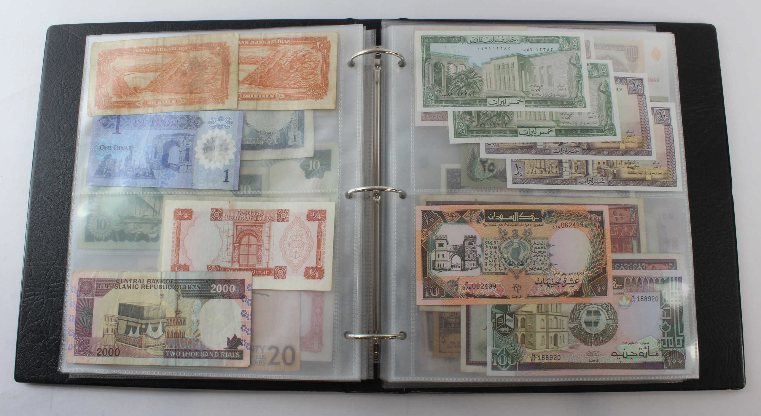 World (164), an album of mixed world notes to include a group of King George VI from East Africa, - Image 13 of 39