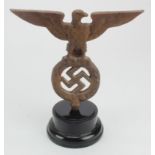 WW2 German 3rd Reich Eagle finial desk stand.