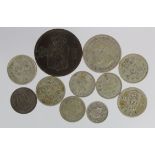 Norway (11) 19th-20thC assortment including silver, mixed grade.