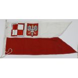 Polish Air Force 1943 dated flag.