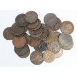 GB Copper & Bronze (33) 19th-20thC assortment, mixed grade, lustre noted.