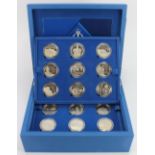 GB Royal Mint: The Queen's Diamond Jubilee 2012 Commemorative Crown Collection (cupro-nickel proof