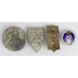 German selection of day type and lapel badges.