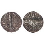 Edward I silver Penny of London, 1.39g, light crease, toned VF