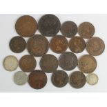 Canada (19) 19th-20thC assortment, mixed grade, silver noted.