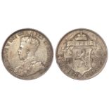 Cyprus silver 18 Piastres 1913, KM# 14, GF