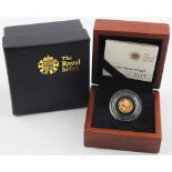 Quarter Sovereign 2012 Proof FDC boxed as issued