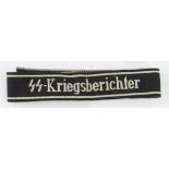 German SS kriegsberichter cuff title.