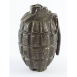 Early No 36 Mills Grenade made into a desk lighter. Inert
