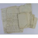 HMS Hood interest, a small series of personal letter sent during 1940 by 'R. Johnson' 55 Mess HMS