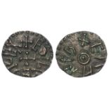 Anglo-Saxon copper Styca of Aethelred II of Northumbria, S.865, moneyer Eanred, 1.05g, VF