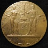 Olympic Participation Medal for the Amsterdam Summer Olympic Games 1928, bronze d.55mm, (medal) by J