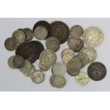 France (40) 19th-20thC assortment, mostly silver minors, mixed grade.