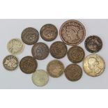 USA (14) 19th-20thC assortment, silver noted.