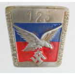 WW2 German 3rd reich Peenemunde west slave/prison workers badge.