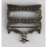 Indian Mutiny a complete suspension with genuine bars Lucknow and Delhi mounted.