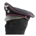 German 3rd Reich Fireman’s Visor Cap from a Bavarian Station.