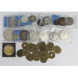 World Coins (48) including 11x Silver, 19th-20thC, mixed grade, note there are 30x Chinese cash
