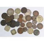 India (34) 19th (and earlier states copper?) to 20thC, including silver, mixed grade.