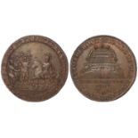 Token, 18thC: 'Royal George' (Deptford) Kent Halfpenny 1795, edge: PAYABLE AT THO'S HAYCRAFT'S