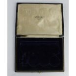 Nurse interest a fitted case embossed 1914-1918 for an RRC/ARRC group of 4 medals, velvet inset