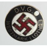 German 3rd Reich Fellow Countryman League Lapel Pin.