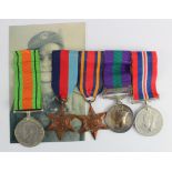 Group - late issue WW2 medals - 1939-45 Star, Burma Star, Defence & War Medals, with original