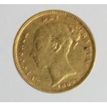 Half Sovereign 1884 VF