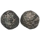 Anglo-Saxon copper Styca of Archbishop Wigmund of Northumbria, S.870, moneyer Edilveard, 1.19g, VF