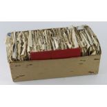 RAF interest - shoebox packed with personal letters from c1942 - 1945, with boxed Defence & War