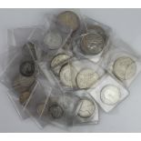 GB Silver Coins (32) 17th-20thC assortment, mixed grade.