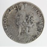 Netherlands, Zeeland silver Ducat 1774, KM# 52.3, probably ex shipwreck, VG