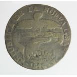 Colombia, Republic of Nueva Granada 8 Reales 1846 KM# 98, ex-mount Fair.